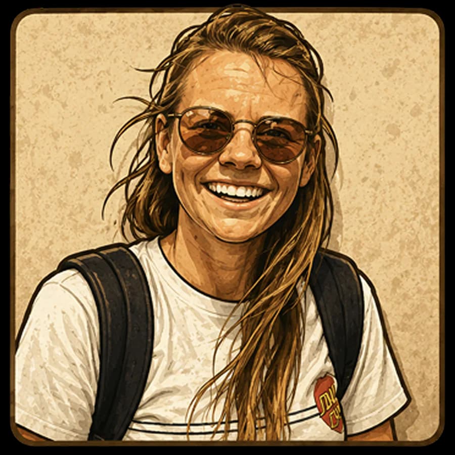 Illustrated portrait of Aliena